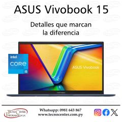 Notebook Asus Vivobook 15 Intel Core i5